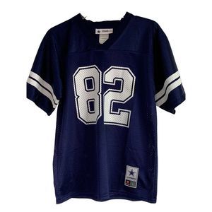 Youth Dallas Cowboys Jersey Top Shirt Size Large Navy Witten 82 NWOT 6324